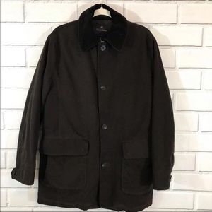 Brooks Brothers Cotton Wool Blend Coat